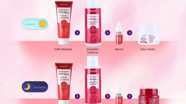Urutan Skincare Animate Expert Ageless untuk Atasi Penuaan Dini Wanita 30 Tahun