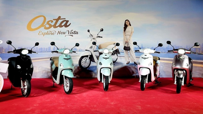 Yadea OSTA Resmi Meluncur di Indonesia Tawarkan Jarak Tempuh 150 KM
