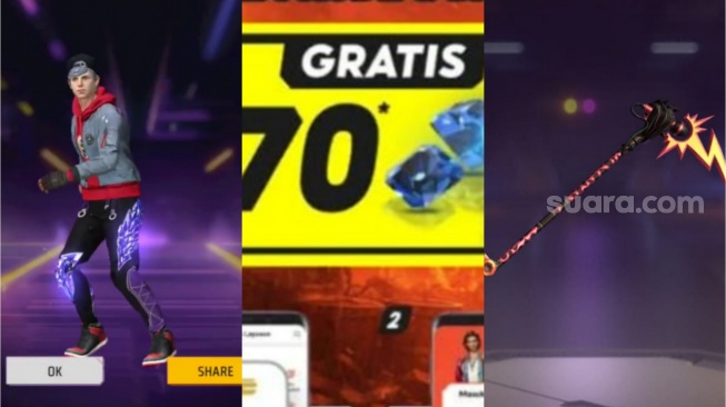 58 Kode Redeem FF Max Terbaru 3 April 2026: Klaim Scythe, Skin Angelic, dan Diamond