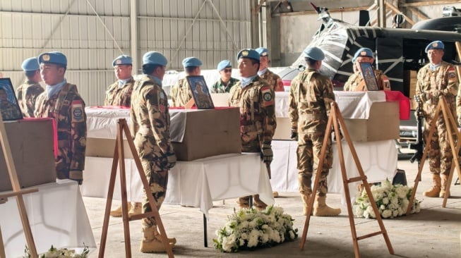 Jenazah Tiga Prajurit TNI yang Gugur di Lebanon Dipulangkan Pekan Depan, RI Tuntut Investigasi PBB