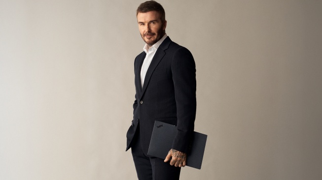 Lenovo Gandeng David Beckham, Kembangkan Teknologi AI untuk Sepak Bola Global
