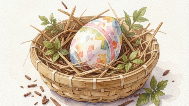 Ilustrasi telur Paskah (Freepik/freepik)