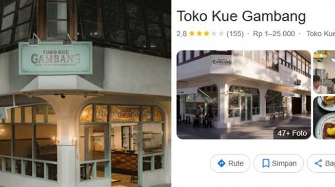 Rating Anjlok Jadi 2,8! Ini Fakta Polemik Toko Kue Gambang Semarang yang Viral