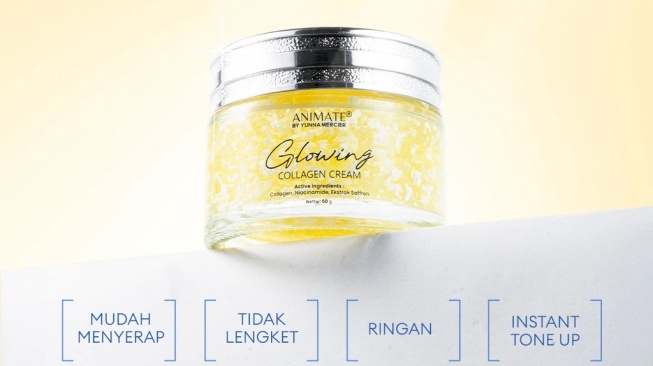 Animate Glowing Collagen Cream (Shopee/@Animate Official Shop)