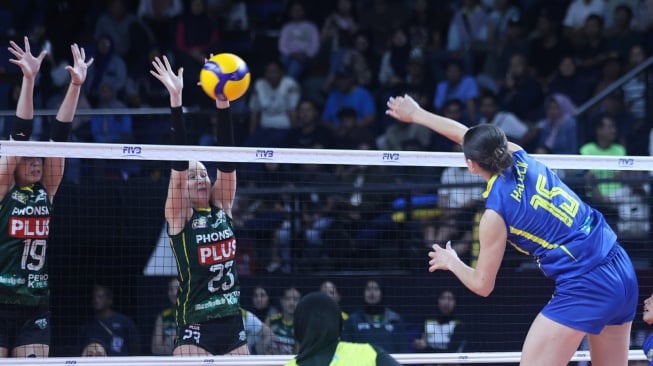 Final Four Proliga 2026: Gresik Phonska Plus Tumbangkan Jakarta Electric PLN 3-0