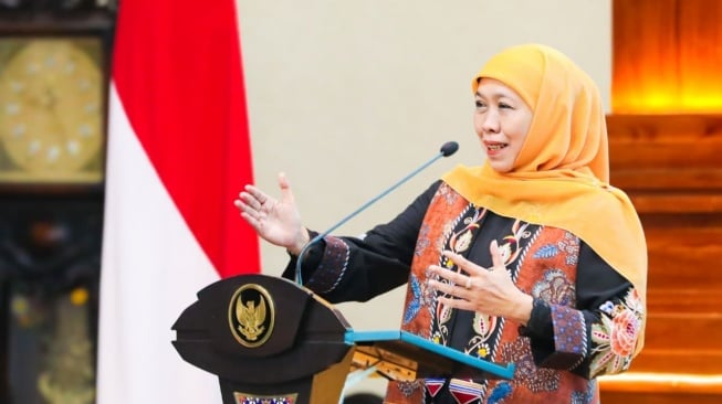Gubernur Jatim Khofifah Indar Parawansa (Dok: Pemprov Jatim)