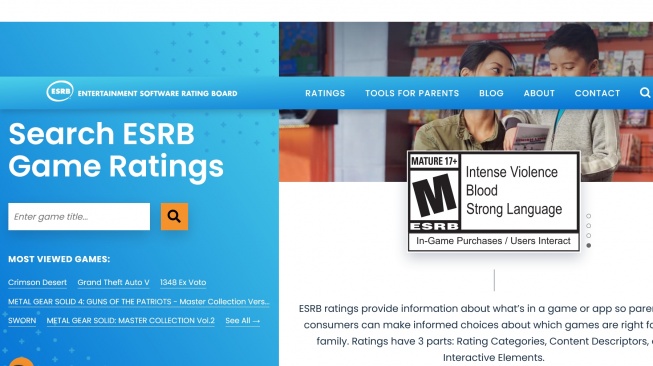 Entertainment Software Rating Board (ESRB)