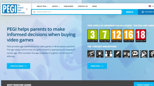 Pan European Game Information (PEGI)