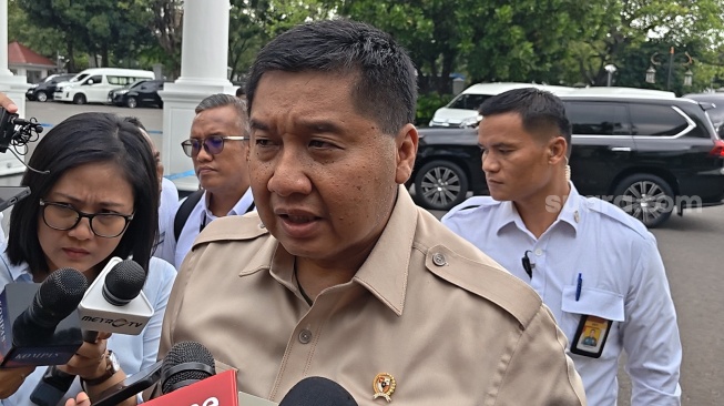 Menteri Perumahan dan Kawasan Permukimam Maruarar Sirait. (Suara.com/Novian)