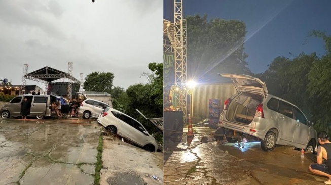 Gigs Skena Bawah Tanah Tangerang Batal Akibat Venue Longsor, 2 Mobil Terjun Bebas