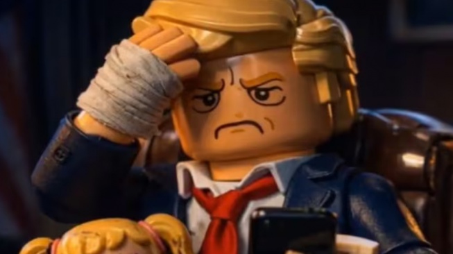 Video Viral LEGO AI Bikin Parodi Donald Trump dan Penyelamatan Dramatis Tentara Amerika di Iran