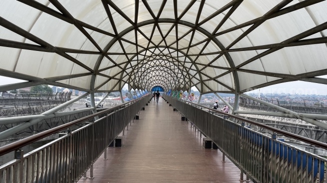 Ironi Lift JPO Ikonik di Jaksel: Dulu Dibanggakan, Kini Macet Tak Berfungsi