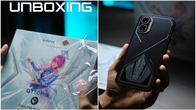 Video Unboxing Infinix GT 50 Pro Beredar: Dukung Sistem Pendingin dan Layar 144 Hz