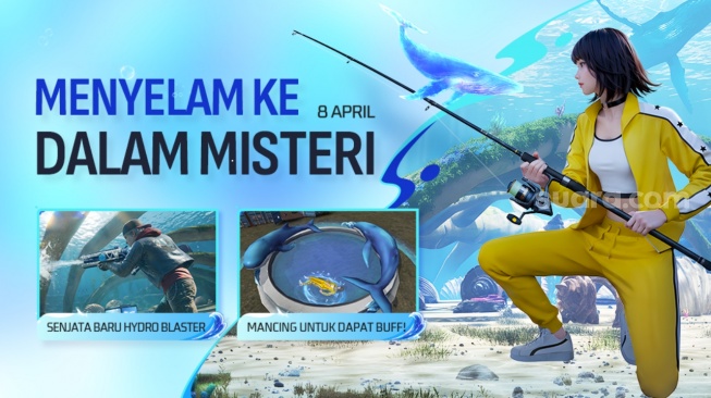 Penjelasan Update Free Fire 'Misteri Bawah Laut' 8 April, Ada Tips Klaim Hadiah Anyar