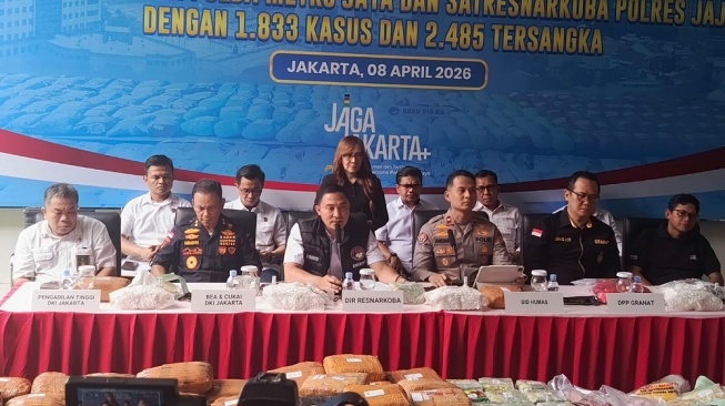 Polda Metro Jaya Bongkar 1.833 Kasus Narkoba: Lab Ekstasi Bassura hingga Vape Bius Etomidet