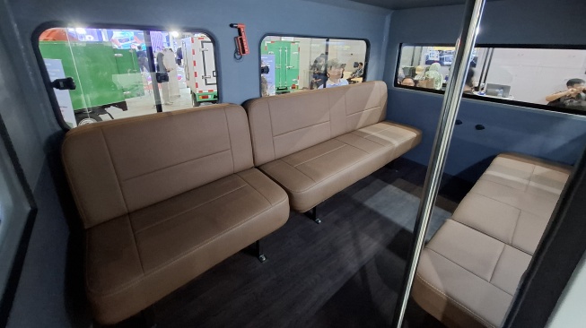 New Carry Angkot Concept di GIICOMVEC 2026. (Foto: SUARA.COM/Manuel Jeghesta)