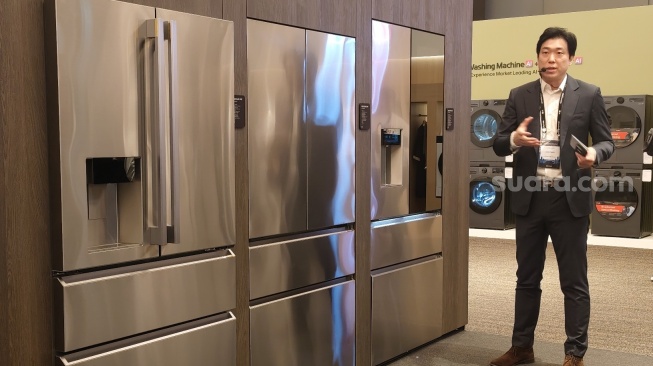 LG InnaFest 2026 APAC di Busan, Korea Selatan, Rabu (8/4/2026). [Suara.com/Dythia]