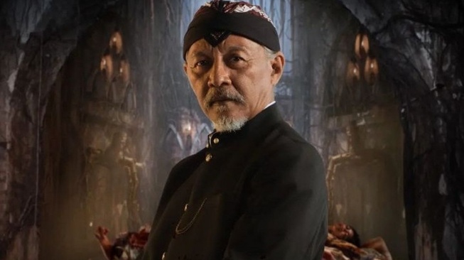 Penampilan Sujiwo Tejo di film Mangkujiwo 2, yang akan tayang Kamis (9/4/2026) malam ini pukul 21.30 WIB di ANTV. [Instagram]