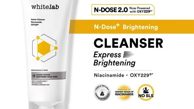 Sabun cuci muka untuk atasi kulit kusam. (Shopee)