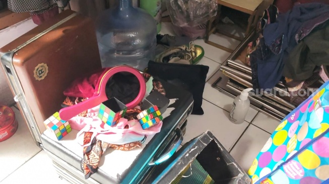 Penampakan rumah kontrakan Pak Tarno di kawasan Warakas, Jakarta Utara. [Suara.com/Rena Pangesti]