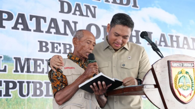 Wamentan Sudaryono menyatakan pemerintah memastikan bahwa kebutuhan pupuk untuk petani dalam negeri terpenuhi (Dok: Pupuk Indonesia)
