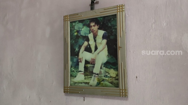 Penampakan rumah kontrakan Pak Tarno di kawasan Warakas, Jakarta Utara. [Suara.com/Rena Pangesti]