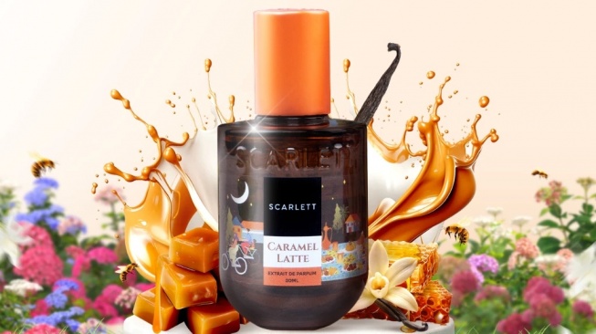 Scarlett Extrait De Parfum Caramel Latte (Shopee)