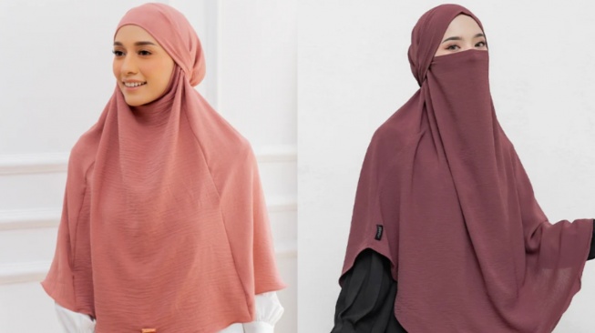 Khimar Bandana dan French Khimar, Apa Bedanya? Model Hijab Syar'i Kekinian yang Lagi Tren