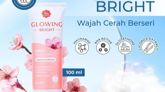 Sabun cuci muka untuk atasi kulit kusam. (Shopee)