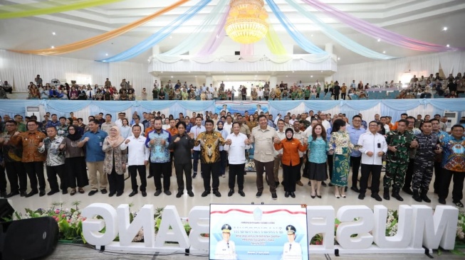 Buka Musrenbang Provinsi Sulut, Mendagri Ajak Pemda Tangkap Program Prioritas Nasional