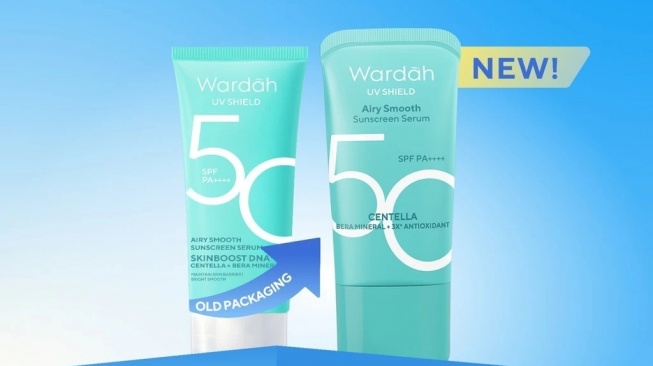 Wardah UV Shield Airy Smooth Sunscreen Serum SPF 50 PA++++ (Wardah)