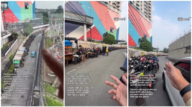 Ternyata Parkir Resmi! Dishub Akui Kesalahan Pola Parkir di Akses MRT Lebak Bulus yang Bikin Macet