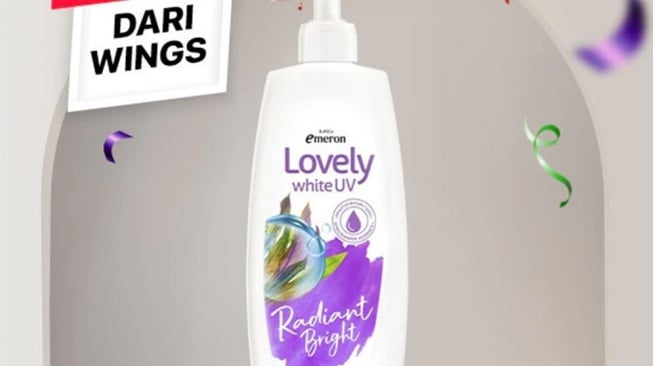 Body lotion untuk atasi belang. (Shopee)