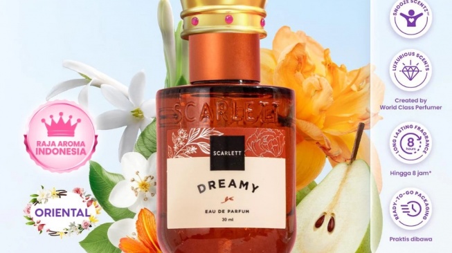 Scarlett Whitening Eau De Parfum Dreamy (Shopee)