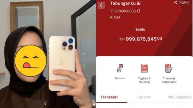 Pamer Saldo Nyaris Rp1 M Diduga Editan AI, Cewek Ini Diburu Ditjen Pajak