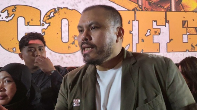 Joko Anwar, sutradara film Ghost In the Cell ditemui di Kuningan, Jakarta Selatan pada Kamis, 9 April 2026. [Suara.com/Rena Pangesti]