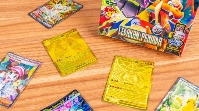 Pokemon Game Kartu Koleksi seri Ledakan Peniada resmi hadir di Indonesia. [AKG Entertainment]