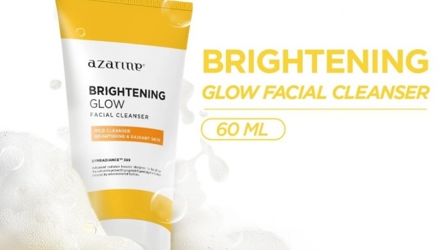 Azarine Brightening Glow Facial Cleanser (Shopee)