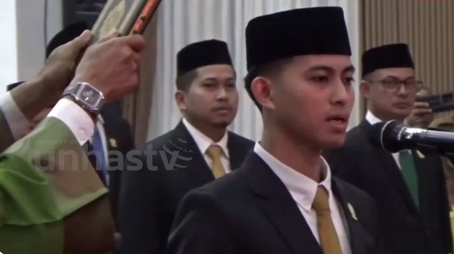 Jadi Ketua DPRD Termuda Gowa, Kemampuan Bicara Fahmi Adam Bikin Geleng-Geleng