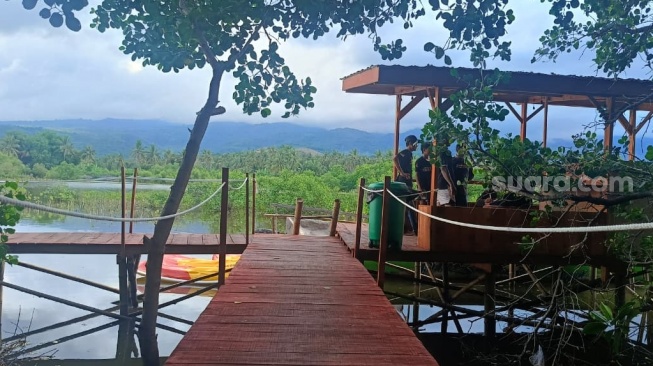 Ekowisata Mangrove di Lombok Timur, Nusa Tenggara Barat. (Suara.com/Dwi Bowo Raharjo)
