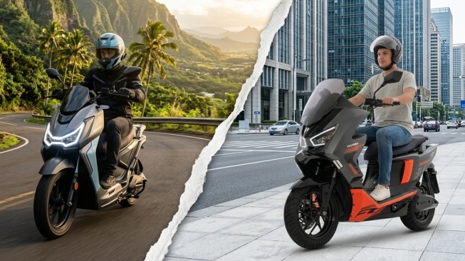 Harga Bak Bumi dan Langit: Motor Listrik MBG Emmo JVH Max vs Local Pride Polytron Fox, Mending Mana?