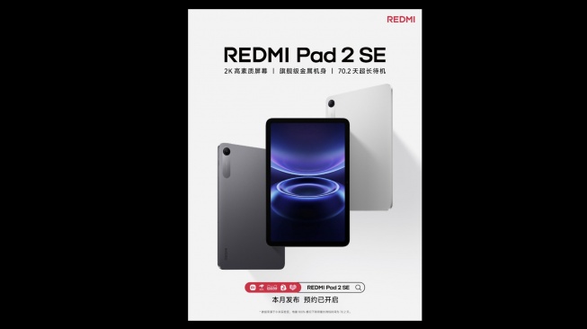 REDMI Pad 2 SE. [Weibo]
