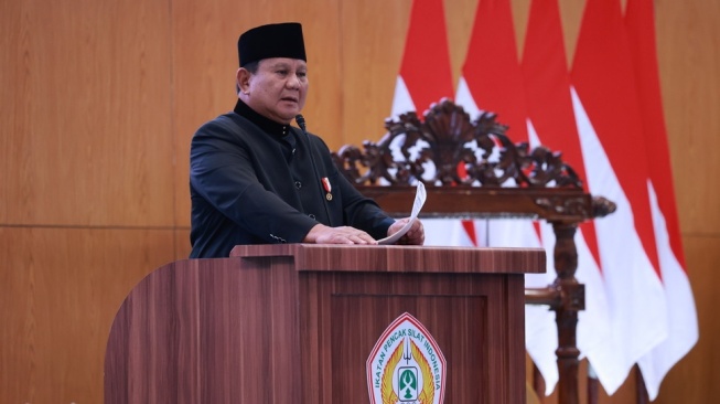 Presiden RI Prabowo Subianto menitipkan pesan penting kepada calon Ketua Umum PB Ikatan Pencak Silat Indonesia (IPSI) berikutnya. [Dok IPSI]