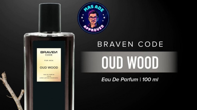 Parfum aroma oud. (Shopee)