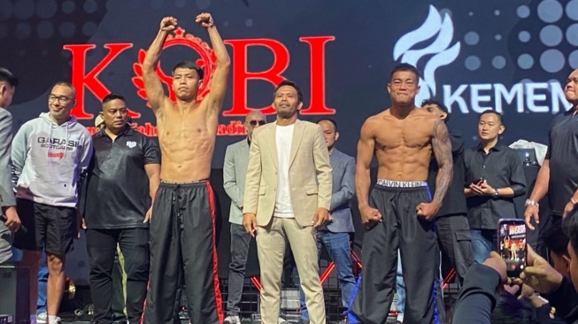 Pinter Berantem vs Acong Preman Pensiun siap berlaga diajang One Pride MMA 89 (Instagram)
