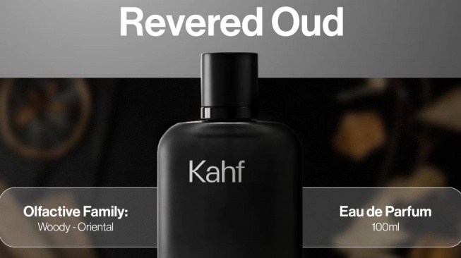 Parfum aroma oud. (Shopee)