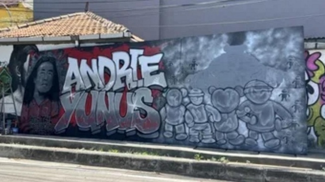 Menolak Takut! 30 Hari Tragedi Air Keras Andrie Yunus, Aktivis Tandai Lokasi Penyiraman Pakai Mural