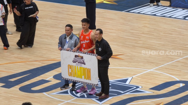 Direktur Utama Indonesian Basketball League (IBL), Junas Miradiarsyah, tak ragu mengeklaim bahwa edisi 2026 merupakan salah satu pergelaran IBL All-Star terbaik yang pernah ada. [Suara.com/Arief Apriadi]