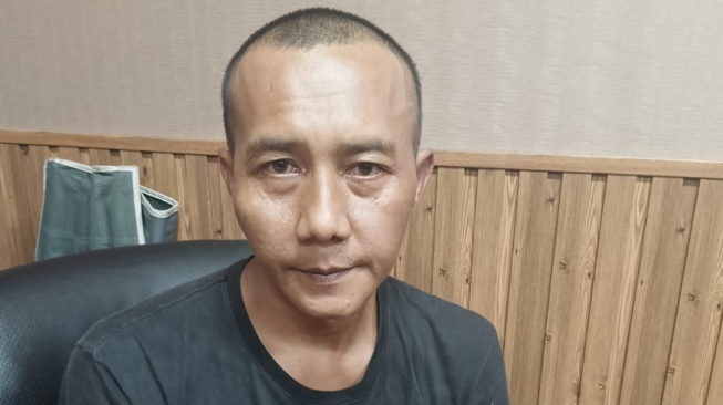 Aep Saepudin broker senjata api ilegal jaringan Ki Bedil. [Bareskrim Polri]