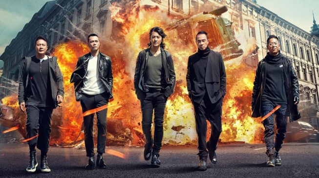 Film Golden Job yang dibintangi Ekin Cheng, Chin Ka Lok, dan Michael Tse akan tayang pada Senin (13/4/2026) malam ini pukul 23.00 WIB di Trans TV. [Instagram]